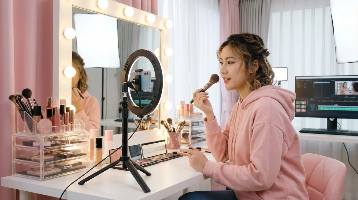 国产视频美妆教程